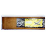 1032	VINTAGE WOOD MODEL AIRPLANE KIT, JETCO MODELS *FAIRCHILD PT-19*