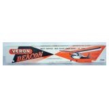 1047	VINTAGE WOOD MODEL AIRPLANE KIT, VERNON *DEACON*