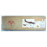 1083	VINTAGE WOOD MODEL AIRPLANE KIT, FLITE LINE *SKOOTER II* R/C AIRPLANE 