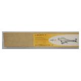 1109	VINTAGE WOOD MODEL AIRPLANE KIT, ECKTRONICS *THE LIBERTY 7* R/C AIRPLANE