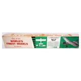 1133	VINTAGE WOOD MODEL AIRPLANE KIT, DEBOLT LIVE WIRE *REBEL* R/C AIRPLANE