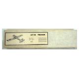 1143	VINTAGE WOOD MODEL AIRPLANE KIT, AERO PRECISIONS *AT-6 TEXAN* R/C AIRPLANE