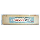 1156	VINTAGE WOOD MODEL AIRPLANE KIT, TOP FLITE *ORION* WINNER OF 1960 R/C WORKD CHAMPIONSHIP