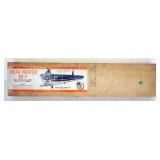 1167	VINTAGE WOOD MODEL AIRPLANE KIT, MIDWEST PRODUCTS *DELTA HUSTLER XD-7* R/C AIRPLANE