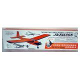 1197	VINTAGE WOOD MODEL AIRPLANE KIT, CARL GOLDBERG MODELS *JR. FALCON* R/C AIRPLANE
