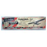 1199	VINTAGE WOOD MODEL AIRPLANE KIT, BERKELEY *FAIRCHILD 24* R/C AIRPLANE