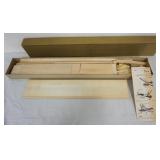 1201	VINTAGE WOOD MODEL AIRPLANE KIT, AERO MODELS *R/C AERO DYNAMIC*