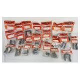 1208	VINTAGE R/C AIRPLANE PARTS, LARGE GROUP OF HAYES ENGINE MOUNTS, ASSORTED SIZES