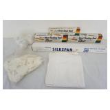 1226	VINTAGE MODEL AIPLANE SILK, HEAT SEALING TOOLS, PARACHUTES, LINE