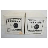 1235	VINTAGE MODEL AIRPLANE NEW OLD STOCK TIRES, TREXLER BALLOON WHEELS, 2 PAIR #10