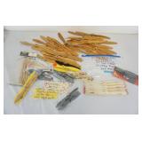 1248	VINTAGE MODEL AIRPLANE ASSORTED WOOD & PLASTIC PROPS/PROPELLORS