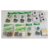 1252	VINTAGE MODEL AIRPLANE PARTS, NEW OLD STOCK, FUTABA SERVOS
