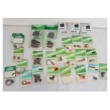 1253	VINTAGE MODEL AIRPLANE PARTS, NEW OLD STOCK FUTABA SERVOS, GEARS & WIRES, ETC