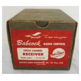 1283	VINTAGE MODEL AIRPLANE BABCOCK RECEIVER MODEL BCR-3