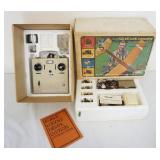 1289	VINTAGE MODEL AIRPLANE R/C CONTROLLER BLUE MAX MARK II WORLD ENGINES DIGITAL