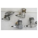 1326	VINTAGE MODEL AIRPLANE GAS ENGINES, ASSORTED GROUP