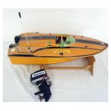 1338	VINTAGE MODEL R/C MODEL BOAT