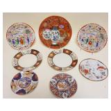 1100	GROUP OF ASSORTED ASIAN DISHES, LARGEST APPROXIMATEL 10 1/2 IN