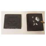 1126	AMBROTYPE & TIN TYPE, 2 IN MOTHER OF PEARL ACCENTED CASE & GUTTA PERCHA CASE