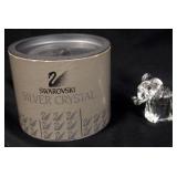 1150	SWAROVSKI LEAD CRYSTAL ELEPHANT, APPROXIMATELY 2 1/2 IN H