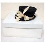 1186	PHILLIP TREACY LONDON LADIES HAT NEW WITH TAGS IN SAKS FIFTH AVENUE BOX