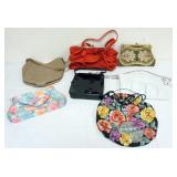 1191	GROUP OF 7 DESIGNER PURSES INCLUDING CHEZ, DESMO, CHARLES JOURDIN PARIS, JAZZAT, SOME WEAR