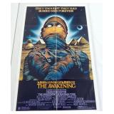 1005	VINTAGE MOVIE POSTER *THE AWAKENING* CHARLTON HESTON, ORION 1980, APPROXIMATELY 27 IN X 41 IN