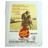 1007	VINTAGE MOVIE POSTER *BOBBIE JO & THE OUTLAW* LYNDA CARTER, APPROXIMATELY 27 IN X 41 IN