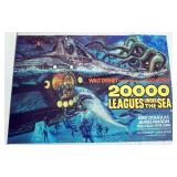 1010	VINTAGE MOVIE POSTER *20,000 LEAGUES UNDER THE SEA* 1976, WALT DISNEY, APPROXIMATELY 26 1/2 IN 