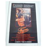 1016	VINTAGE MOVIE POSTER *FAME* COMING THIS SUMMER, ADVANCE 1 SHEET, APPROXIMATELY 27 IN X 41 IN