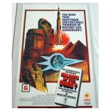 1026	VINTAGE MOVIE POSTER *CHARIOTS OF THE GODS* 1972, SUN INTERNATIONAL, APPROXIMATELY 27 IN X 41