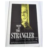 1032	VINTAGE MOVIE POSTER *NIGHT OF THE STRANGLER* 1973, HOWCO INTERNATIONAL PICTURES, APPROXIMATELY