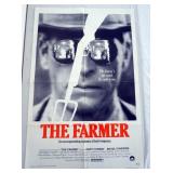 1035	VINTAGE MOVIE POSTER *THE FARMER* 1977, COLUMBIA PICTURES, APPROXIMATELY 27 IN X 41 IN