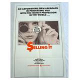 1049	VINTAGE MOVIE POSTER *SELLING IT* 1972, APPROXIMATELY 27 IN X 41 IN
