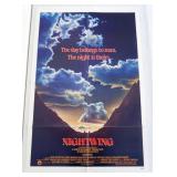 1062	VINTAGE MOVIE POSTER *NIGHTWING* 1979, DAY BELONGS TO MAN, NIGHT IS THEIRS, COLUMBIA, APPROXIMA