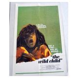 1076	VINTAGE MOVIE POSTER *THE WILD CHILD* 1970, UNITED ARTISTS, APPROXIMATELY 27 IN X 41 IN