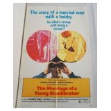 1094	VINTAGE MOVIE POSTER *THE MARRIAGE OF A YOUNG STOCK BROKER* 1971, RICHARD BENJAMIN, APPROXIMATE
