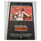 1098	VINTAGE MOVIE POSTER *SCREAM FOR VENGEANCE*, 1980, APPROXIMATELY 27 IN X 41 IN