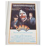 1103	VINTAGE MOVIE POSTER *CARNY* 1980, GARY BUSEY, JODIE FOSTER, UNITED ARTISTS, APPROXIMATELY 27 I