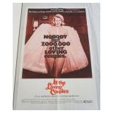 1107	VINTAGE MOVIE POSTER *ALL THE LOVING COUPLES* 1969, APPROXIMATELY 27 IN X 41 IN