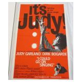 1113	VINTAGE MOVIE POSTER *I COULD GO ON SINGING* JUDY GARLAND, 1963, UNITED ARTISTS, APPROXIMATELY 