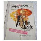 1114	VINTAGE MOVIE POSTER *THE MODELS* 1973, APPROXIMATELY 27 IN X 41 IN