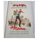 1123	VINTAGE MOVIE POSTER *ANGEL IN MY POCKET* ANDY GRIFFITH, JERRY VAN DIKE, 1969, UNIVERSAL PICTUR
