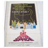 1128	VINTAGE MOVIE POSTER *THE CAT FROM OUTER SPACE* WALT DISNEY, 1978, KEN BERRY, APPROXIMATELY 27 