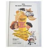 1130	VINTAGE MOVIE POSTER *HERBIE GOES BANANAS* WALT DISNEY, 1980, APPROXIMATELY 27 IN X 41 IN