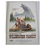 1131	VINTAGE MOVIE POSTER *THE ADVENTURES OF THE WILDERNESS FAMILY* 1975, PACIFIC INTERNATIONAL, APP