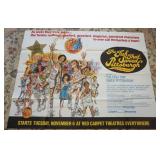 1138	VINTAGE MOVIE POSTER *THE FISH THAT SAVED PITTSBURG* 1979, LORIMAR, APPROXIMATELY 45 IN X 59 1/