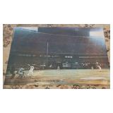 1149	HANK AARON HITS 715TH SPORTS ILLUSTRATED, 1974, APPROXIMATELY 24 1/4 IN X 36 IN