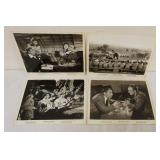 1158	VINTAGE MOVIE STILLS/PHOTOS *AROUND THE WORLD* RKO, 1943, LOT OF 4