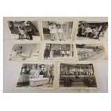 1161	VINTAGE MOVIE STILLS/PHOTOS *CRAZY HOUSE* 1943, UNIVERSAL, LOT OF 8